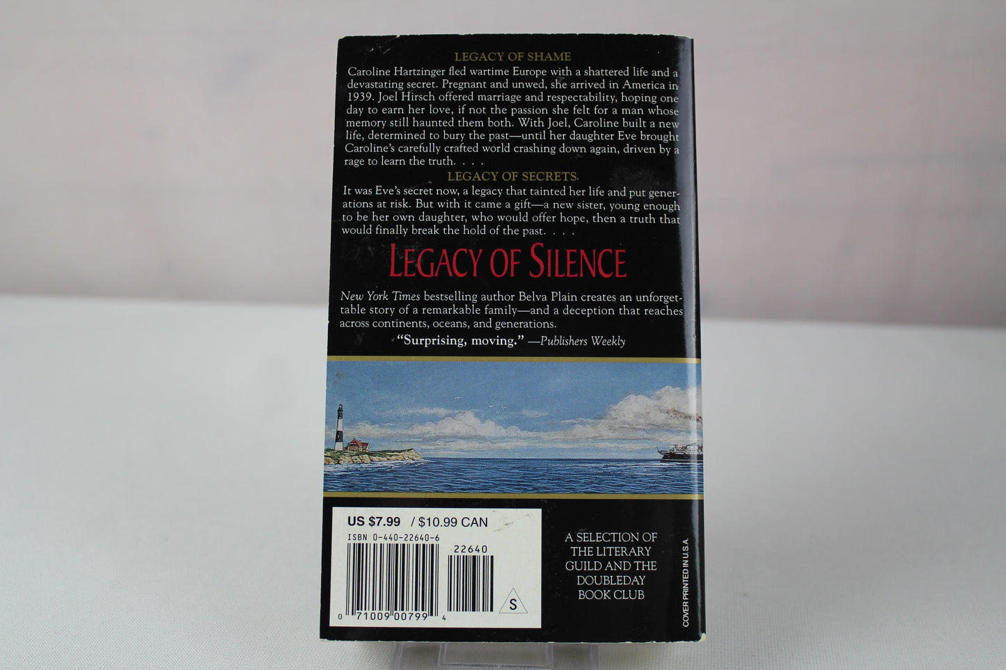 Legacy of Silence: A Novel by Belva Plain