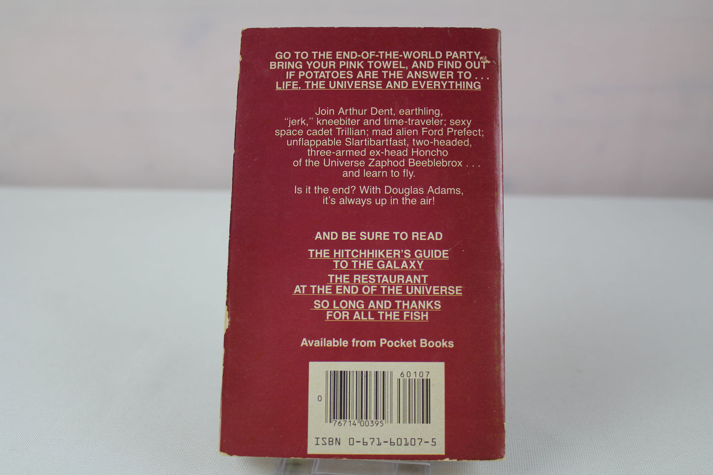Life, The Universe and Everything by Douglas Adams