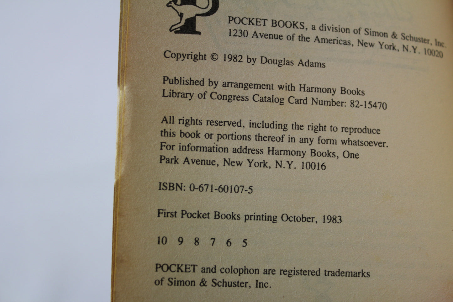 Life, The Universe and Everything by Douglas Adams