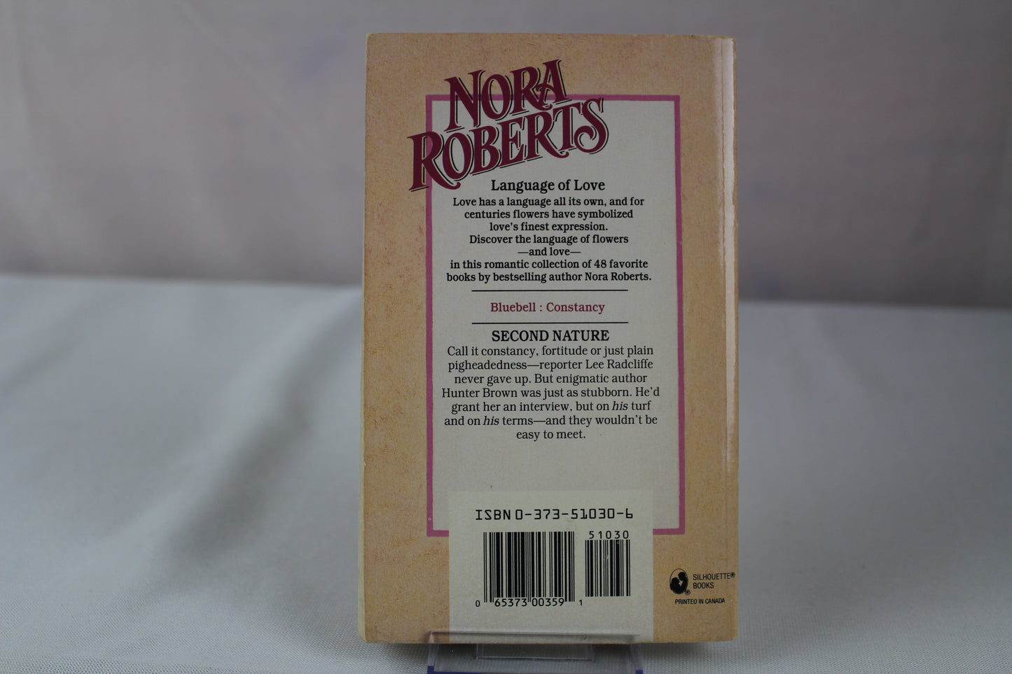 Second Nature (Language of Love, No 30) by Nora Roberts