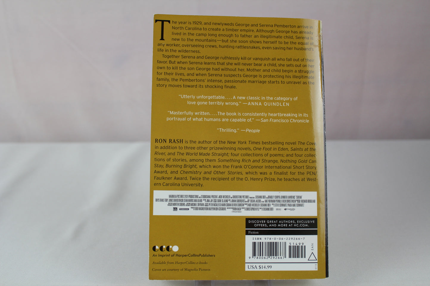 Serena tie-in: A Novel by Ron Rash