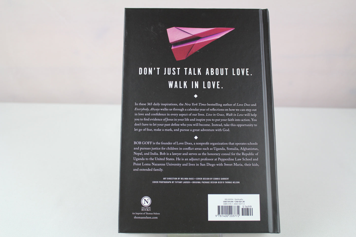 Live in Grace, Walk in Love: A 365-Day Journey by Bob Goff