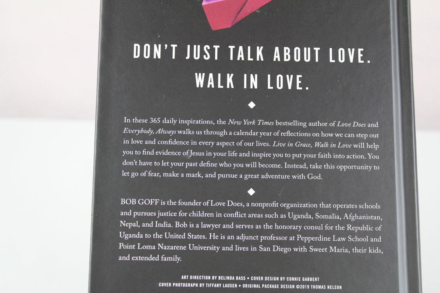 Live in Grace, Walk in Love: A 365-Day Journey by Bob Goff