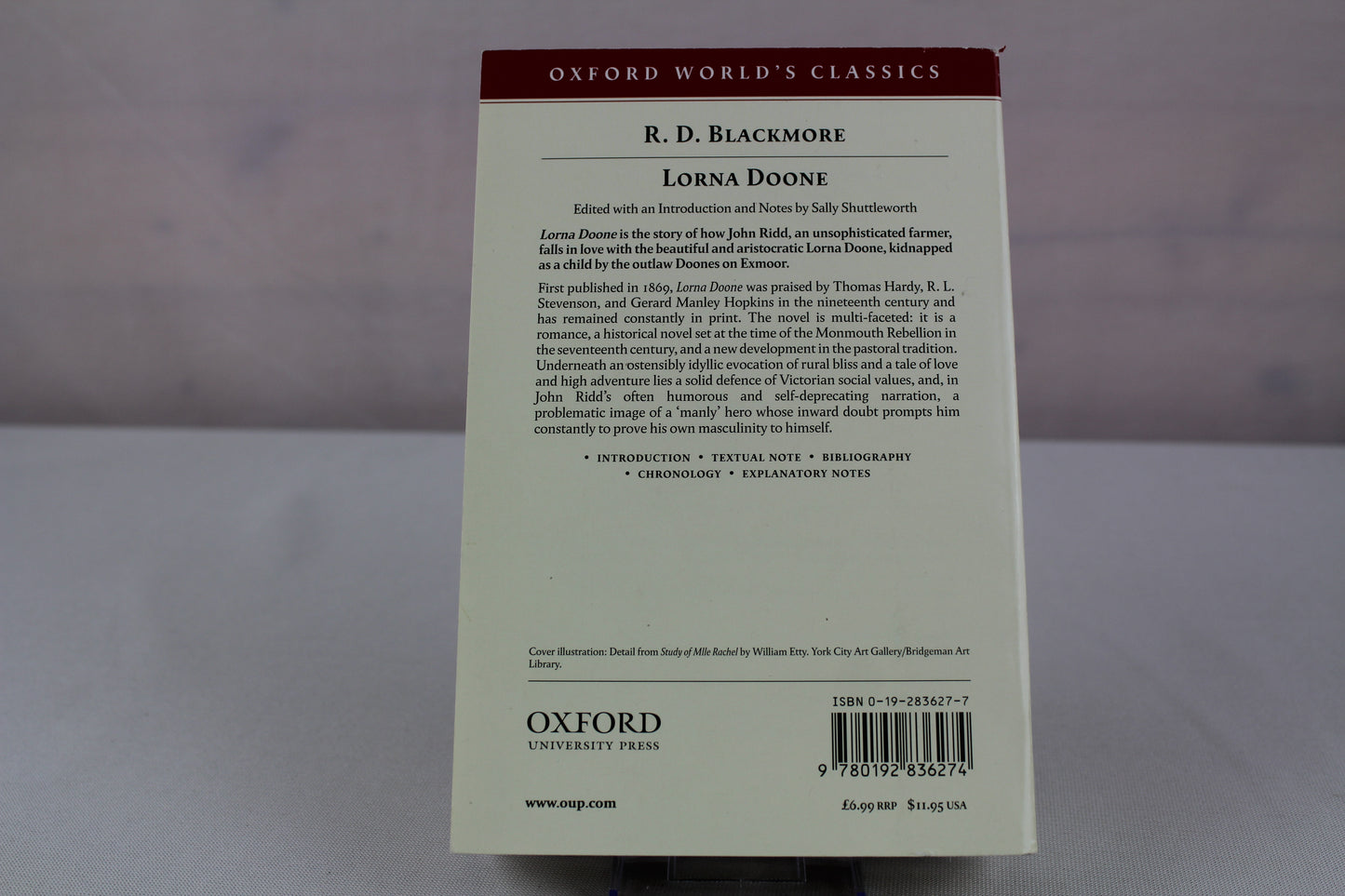 Lorna Doone: A Romance of Exmoor (Oxford World's Classics) by R. D. Blackmore, Sally Shuttleworth