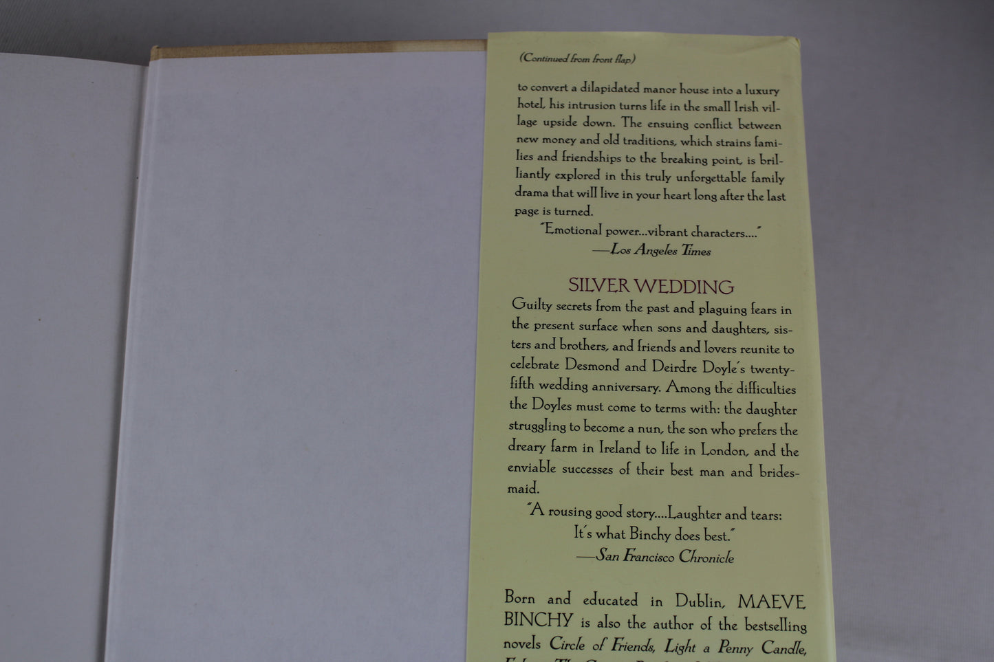Maeve Binchy: Three Complete Books: The Lilac Bus; Firefly Summer; Silver Wedding by Maeve Binchy