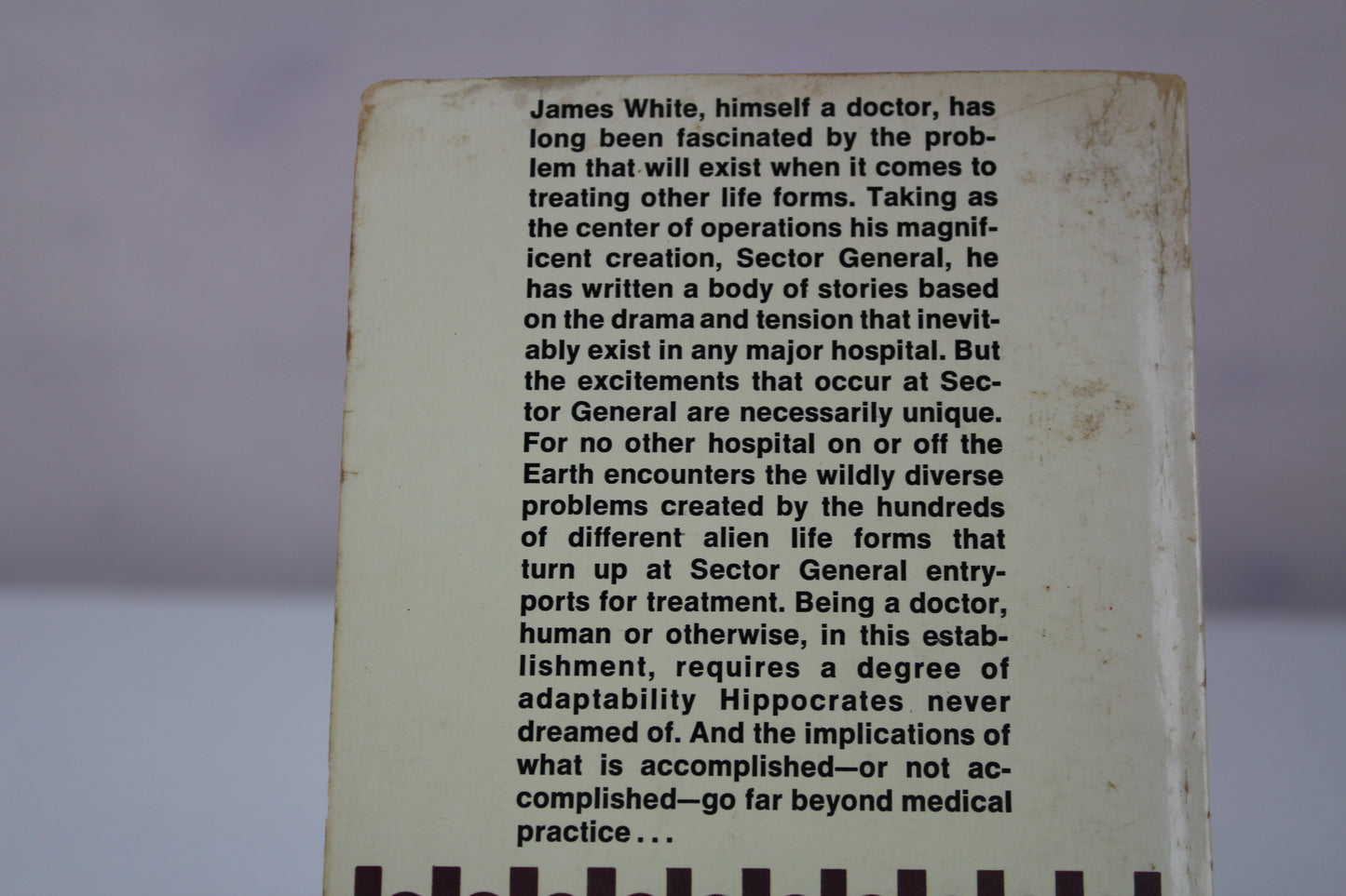 Major Operation by James White (1971, Mass Market) FIRST PRINTING