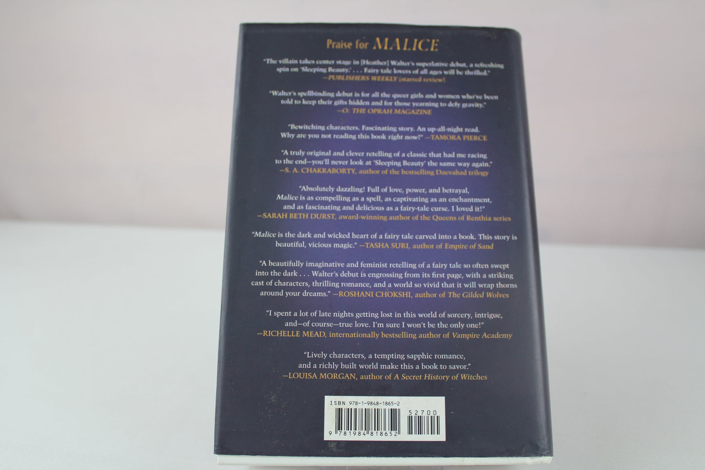 Malice: A Novel by Heather Walter