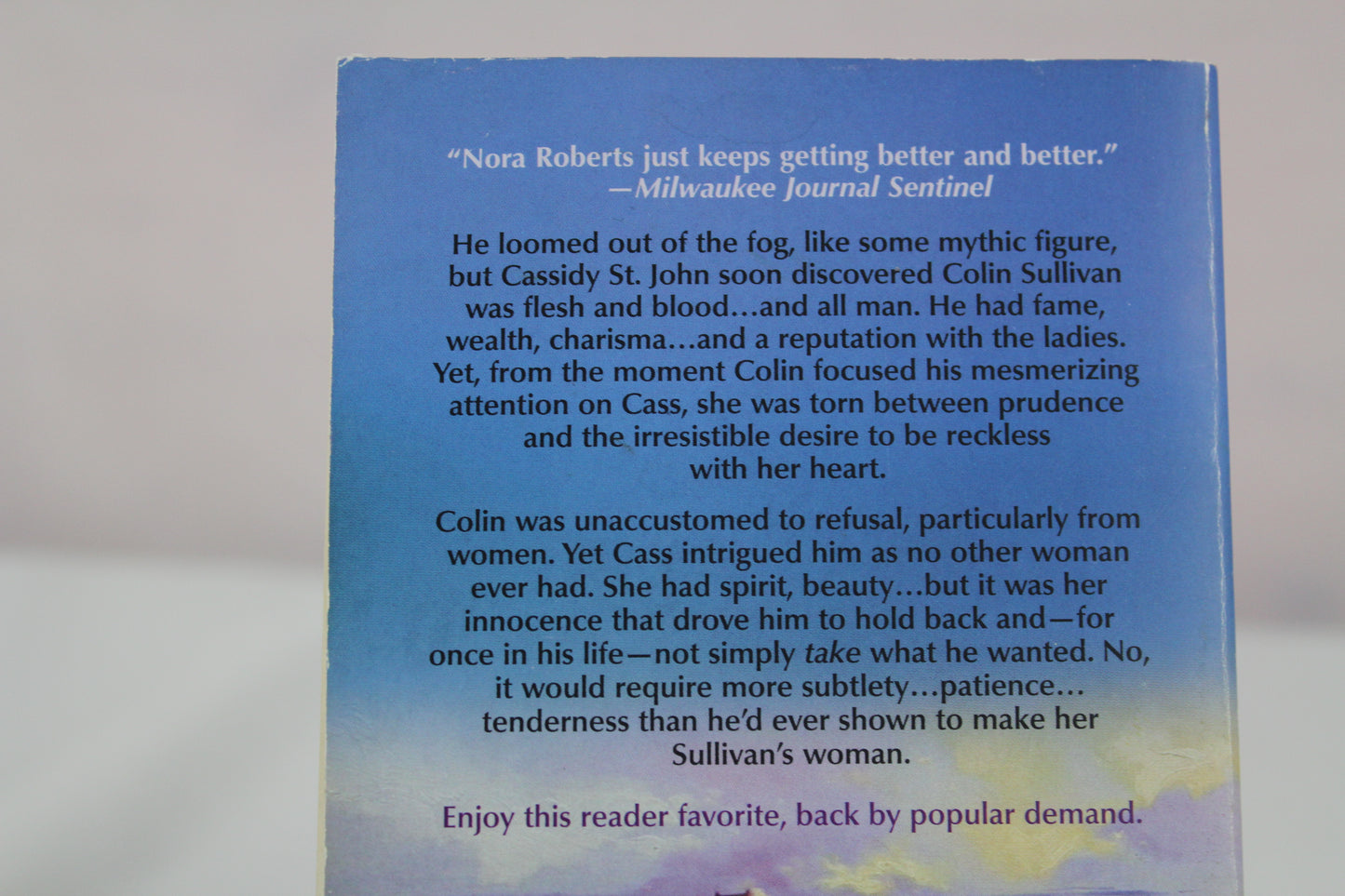 Sullivan's Woman by Nora Roberts