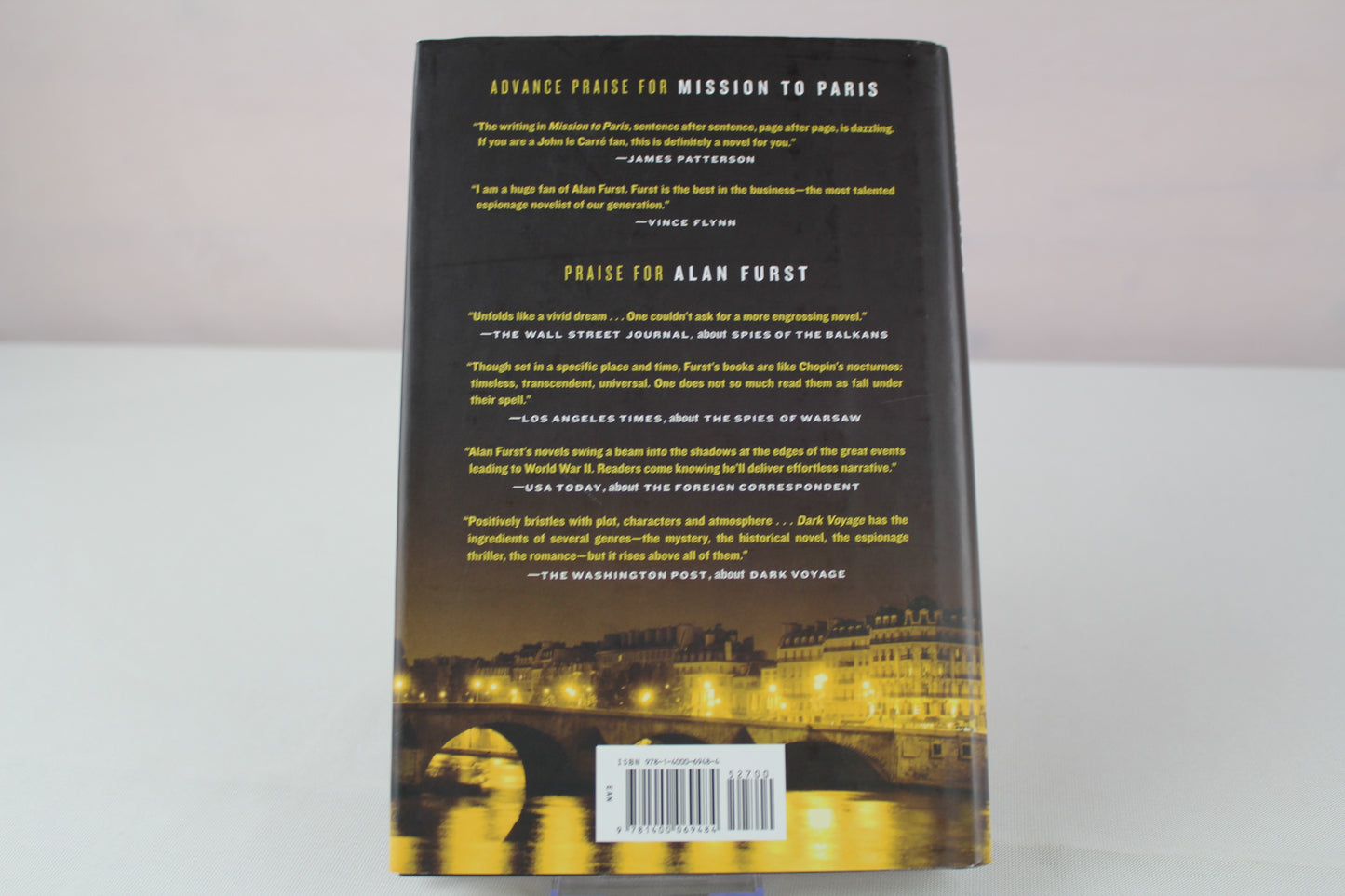 Mission to Paris: A Novel by Alan Furst