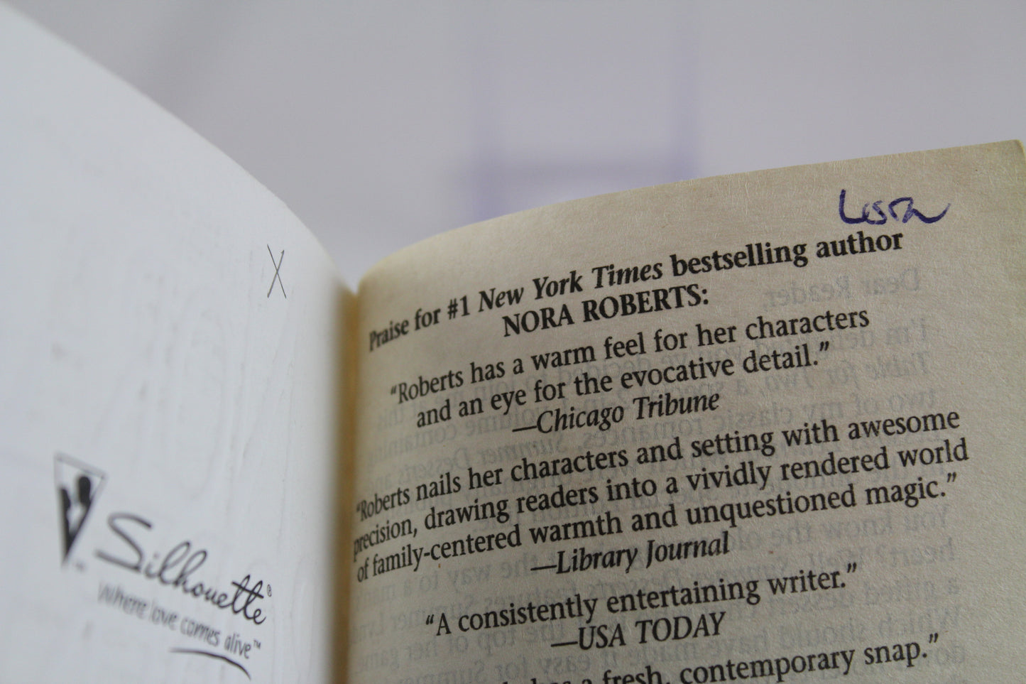 Table For Two by Nora Roberts