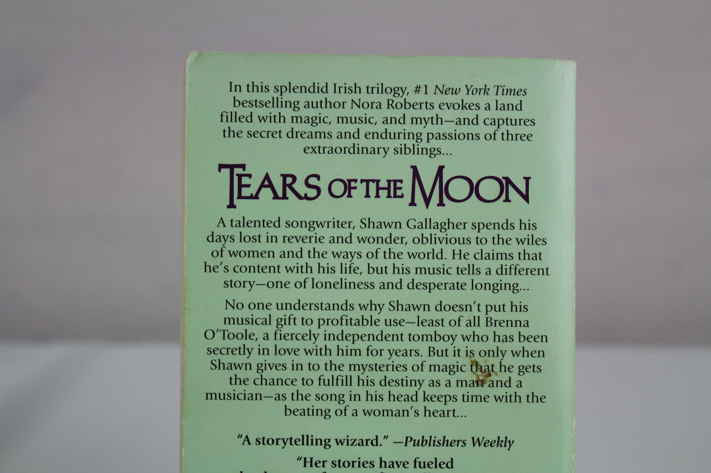 Tears of the Moon  (Irish Trilogy, Book 2) by Nora Roberts