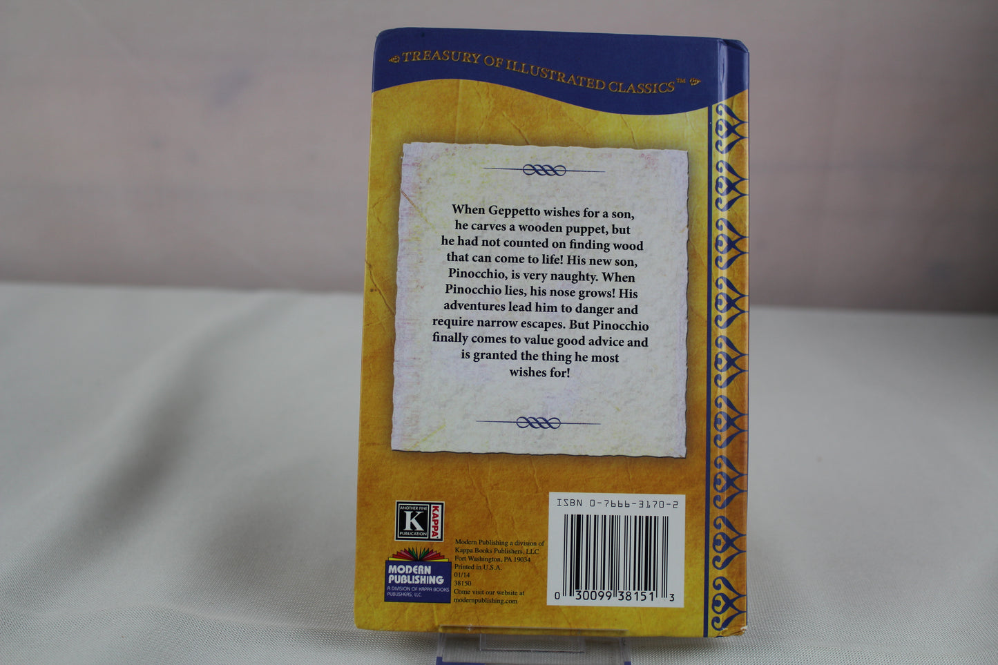 The Adventures of Pinocchio-Treasury of Illustrated Classics Storybook Collection by Carlo Collodi