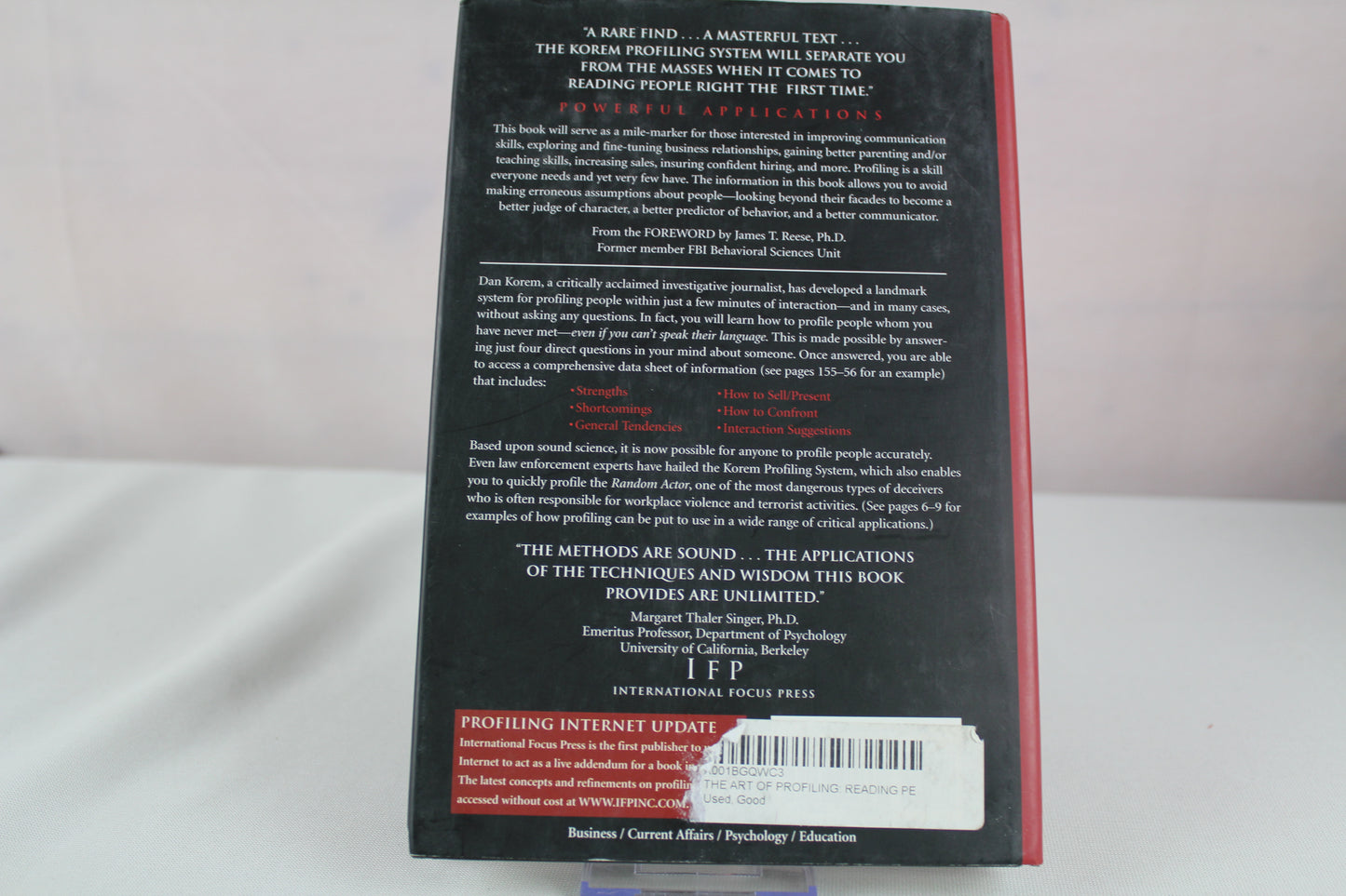 The Art of Profiling: Reading People Right the First Time by Dan Korem