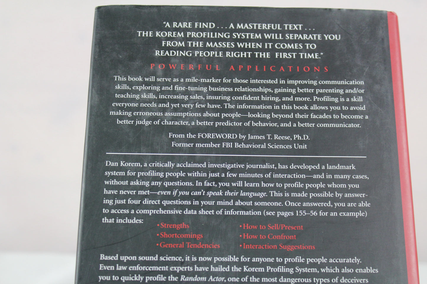 The Art of Profiling: Reading People Right the First Time by Dan Korem
