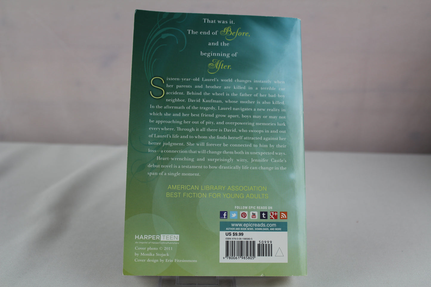 The Beginning of After: A Bittersweet YA Novel of Hope and Healing by Jennifer Castle