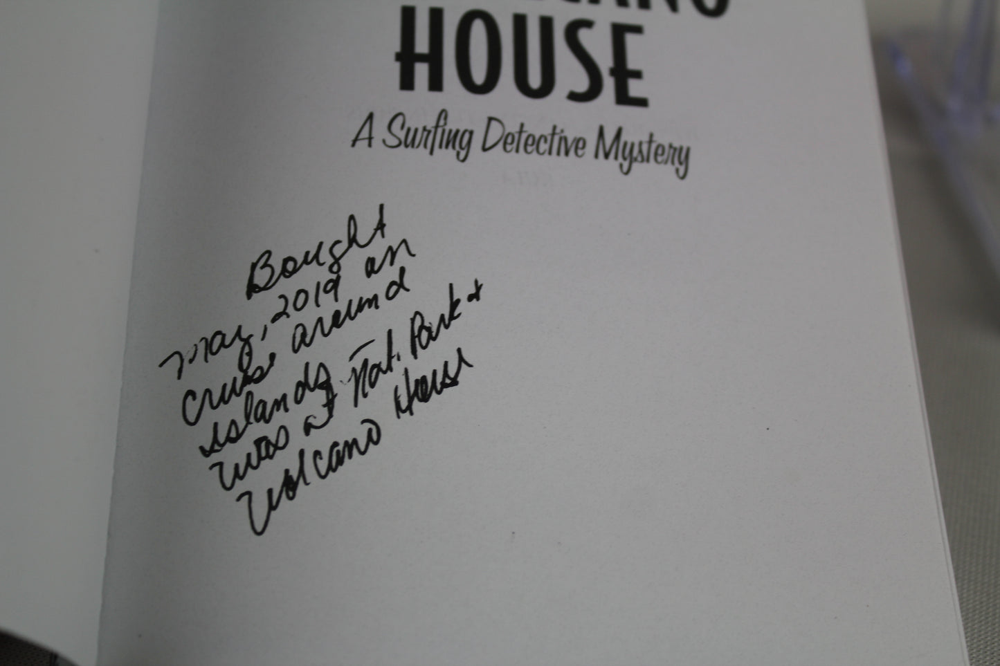 Murder at Volcano House (Surfing Detective Mystery Series) by Chip Hughes