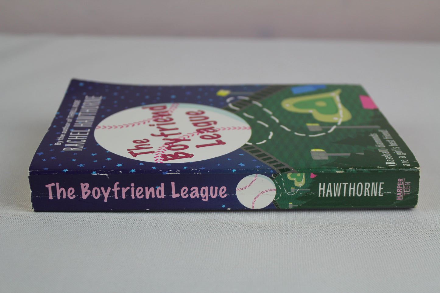 The Boyfriend League: A Fun YA Sports Romance About Summer Baseball and First Love for Tomboys by Rachel Hawthorne