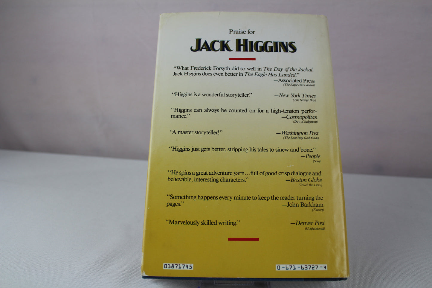 Night of the Fox by Jack Higgins