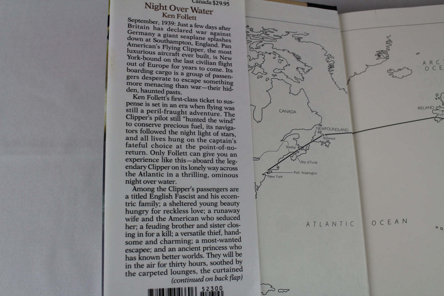Night over Water by Ken Follett