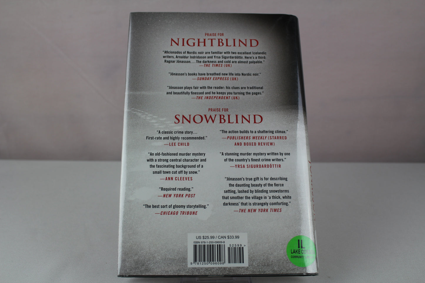 Nightblind: A Thriller (The Dark Iceland Series, 2) by Ragnar Jonasson