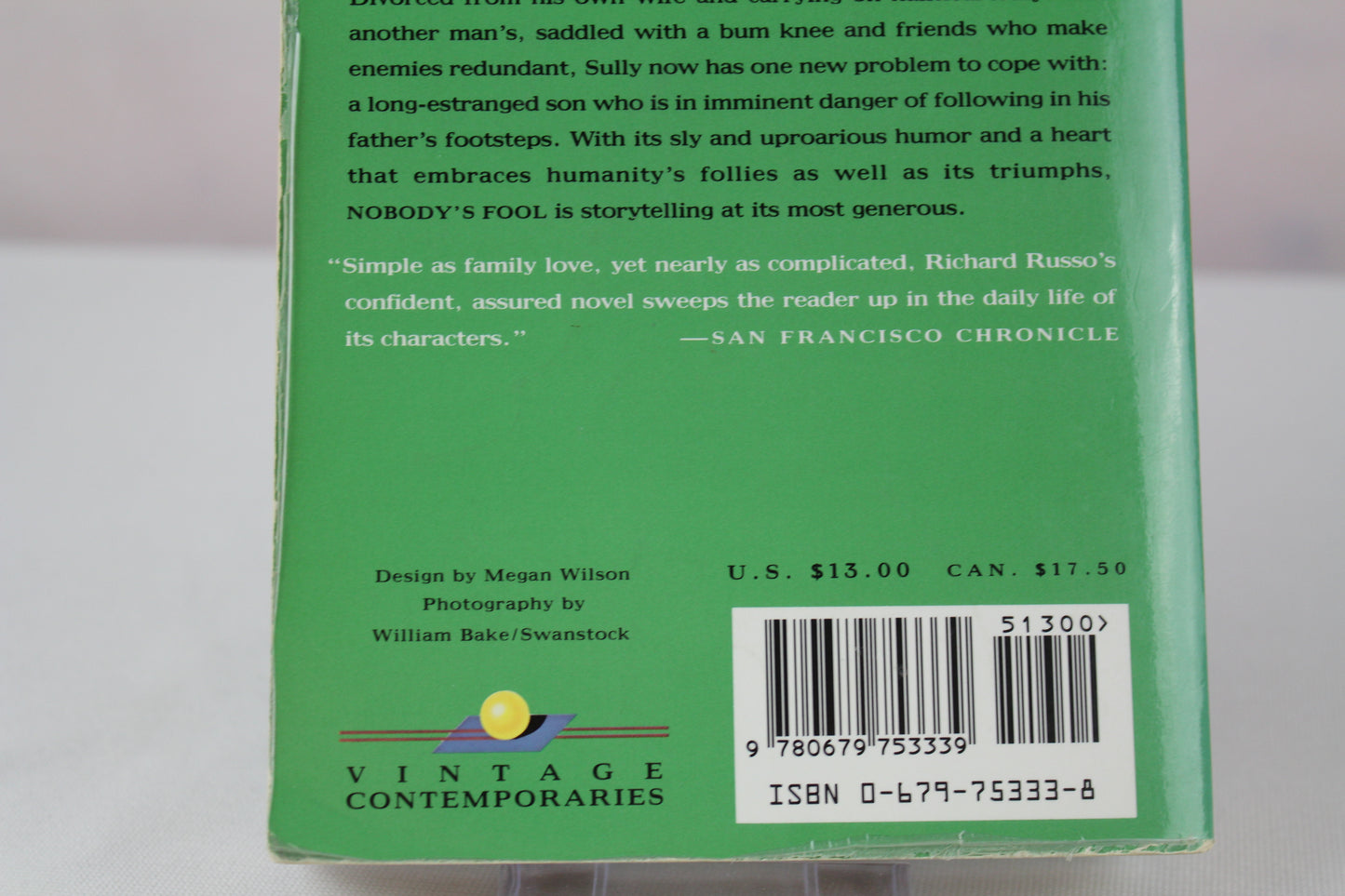 Nobody's Fool (North Bath Trilogy) by Richard Russo