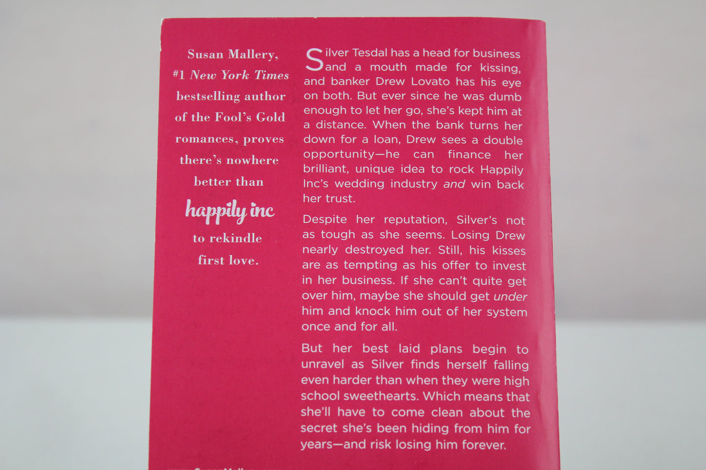 Not Quite Over You: A Gripping Contemporary Romance Novel of Small Town Secrets and Second Chances (Happily Inc, 4) by Susan Mallery