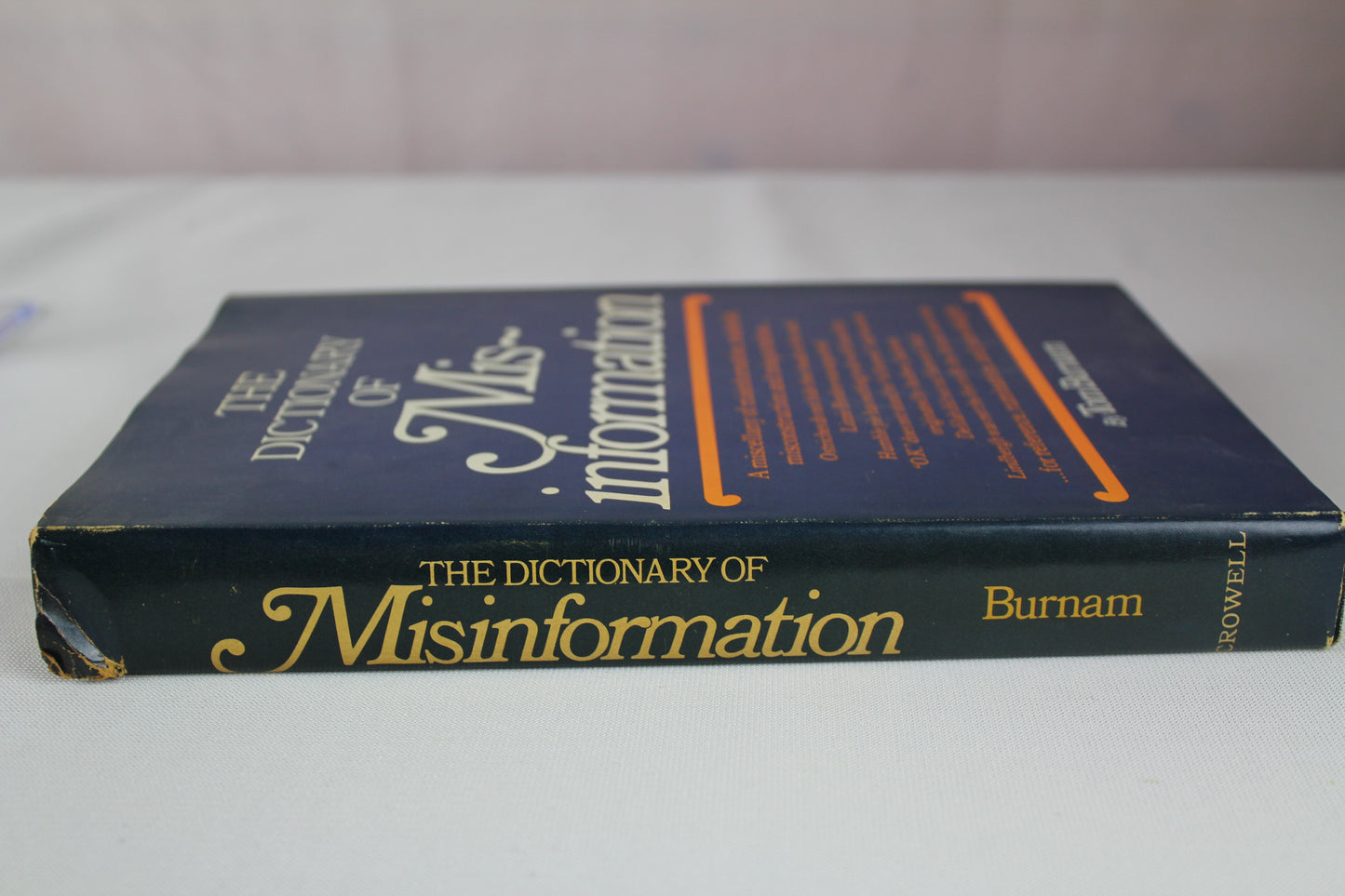 The Dictionary of Misinformation by Tom Burnam