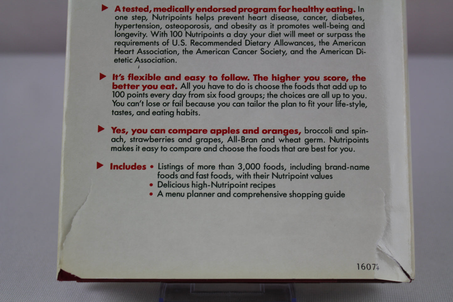 Nutripoints: The Breakthrough Point System for Optimal Nutrition by Roy E. Vartabedian, Kathy Matthews