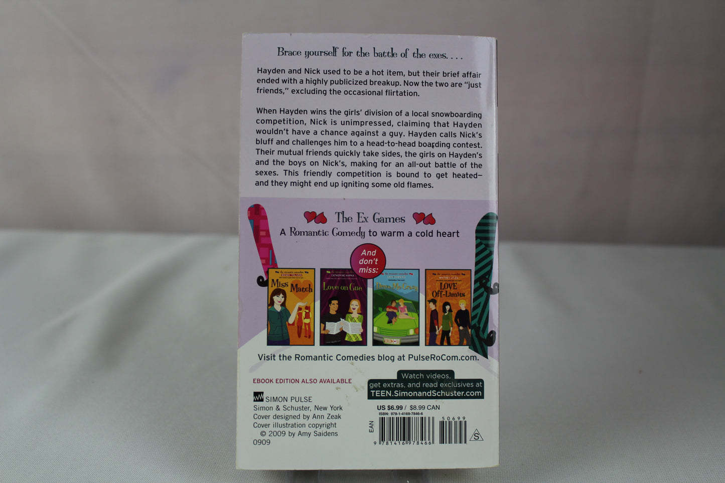 The Ex Games (The Romantic Comedies) by Jennifer Echols