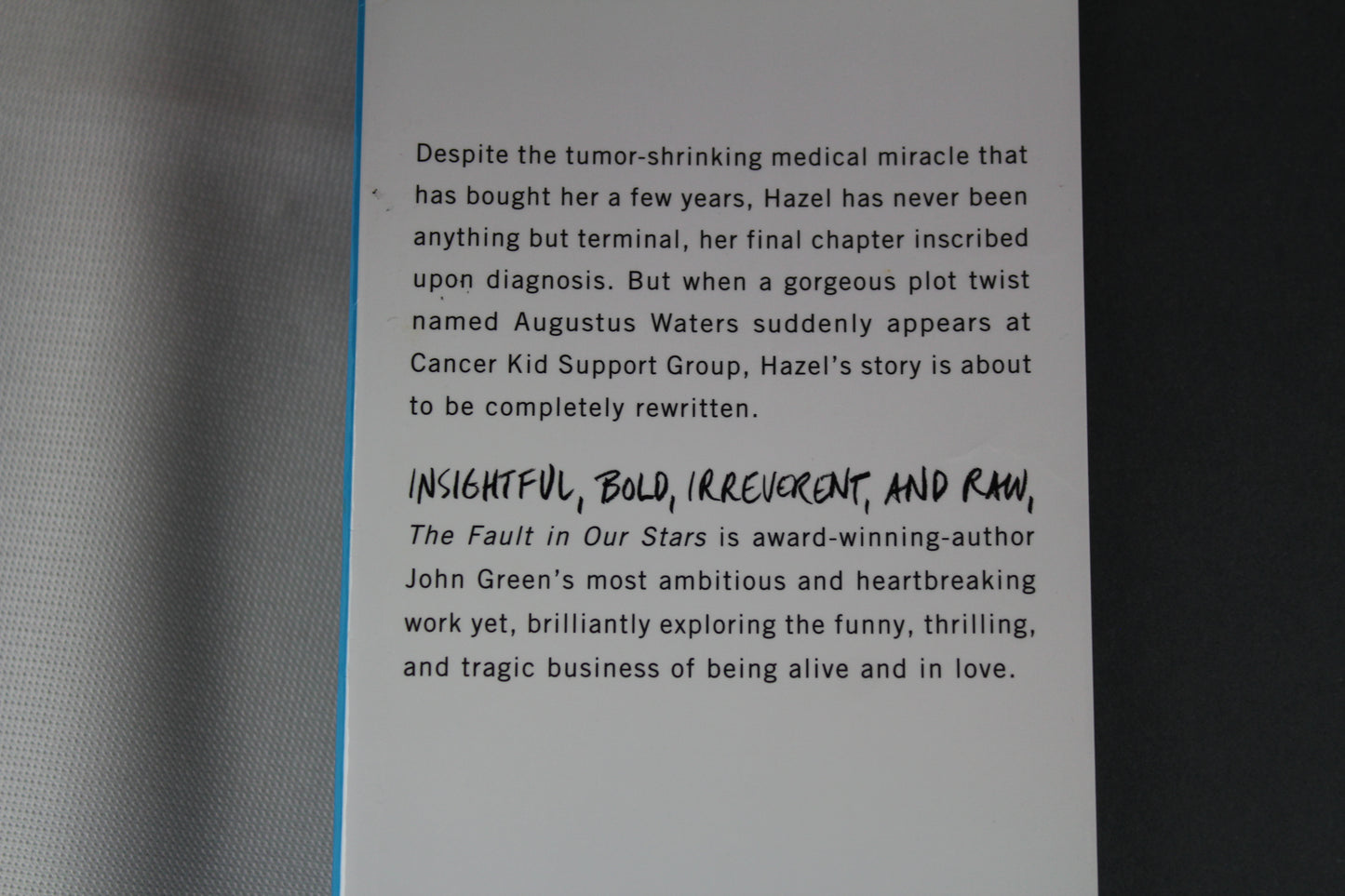 The Fault in Our Stars by John Green