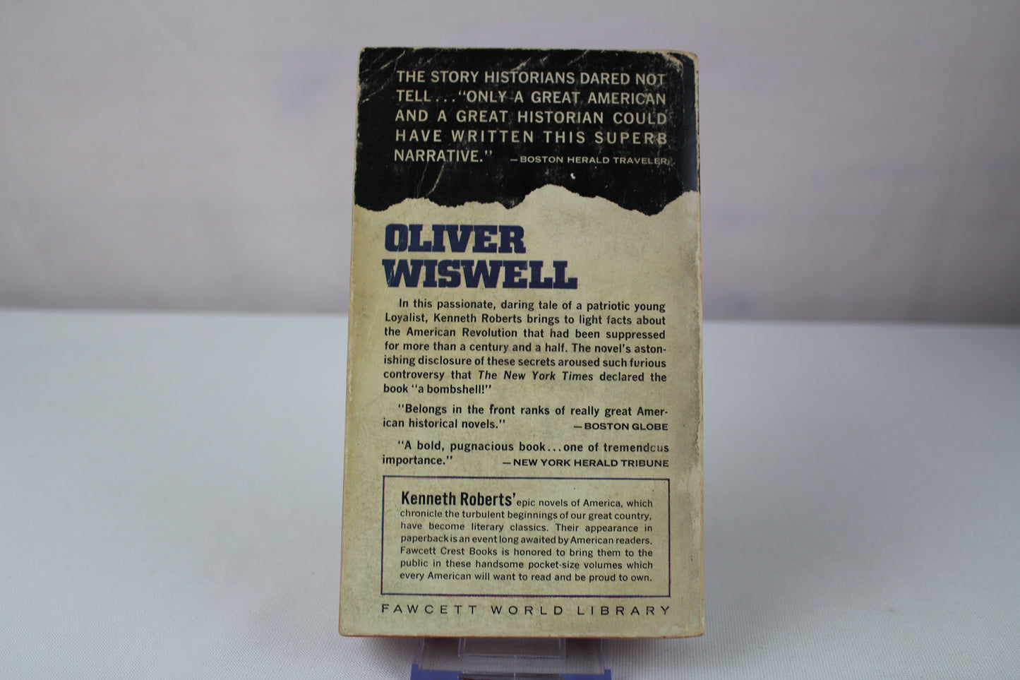 Oliver Wiswell by Kenneth Lewis Roberts