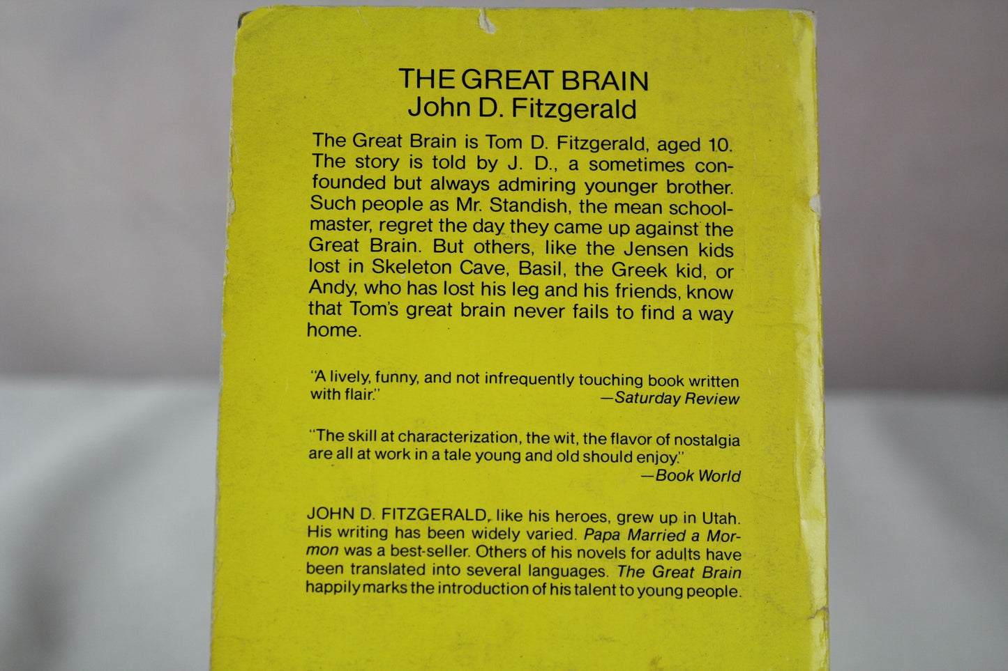 The Great Brain (Great Brain, Book 1) by John D. Fitzgerald, Mercer Mayer