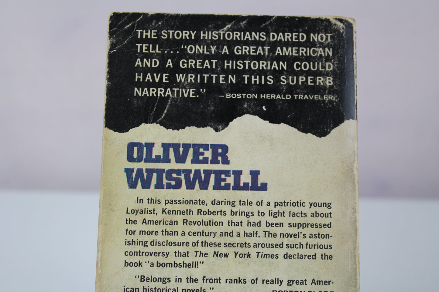 Oliver Wiswell by Kenneth Lewis Roberts