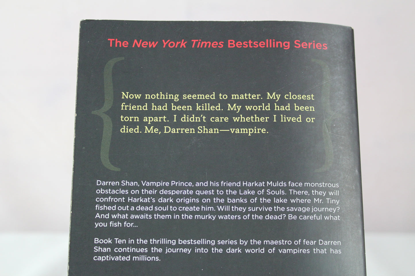 The Lake of Souls (Cirque Du Freak #10) by Darren Shan