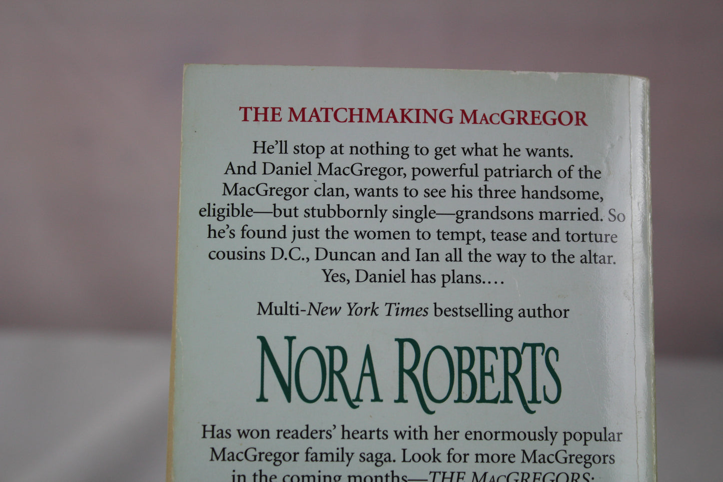 The MacGregor Grooms by Nora Roberts