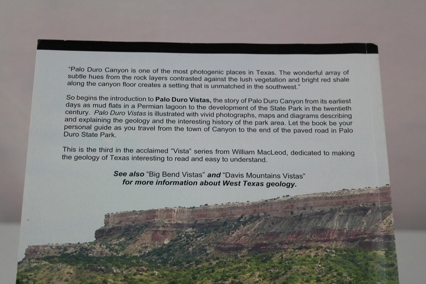 Palo Duro Vistas by William MacLeod