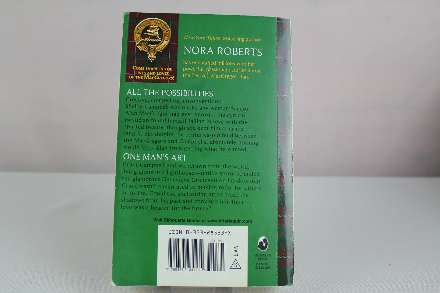 The MacGregors: Alan & Grant: All The PossibilitiesOne Man's Art by Nora Roberts