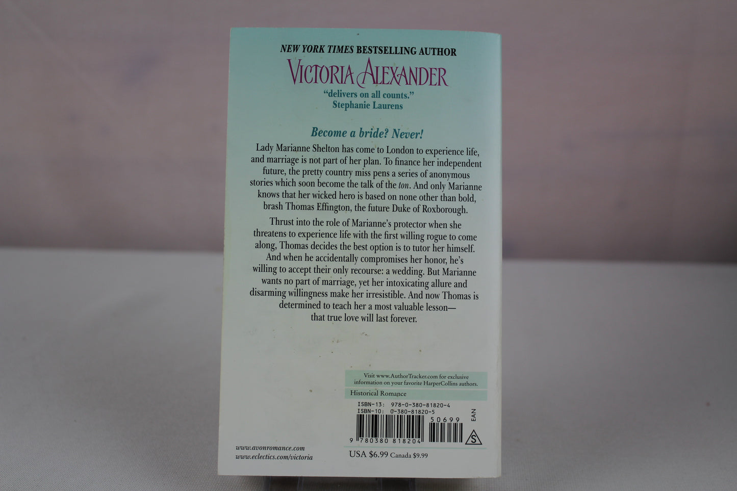 The Marriage Lesson (Effington Family & Friends, 3) by Victoria Alexander