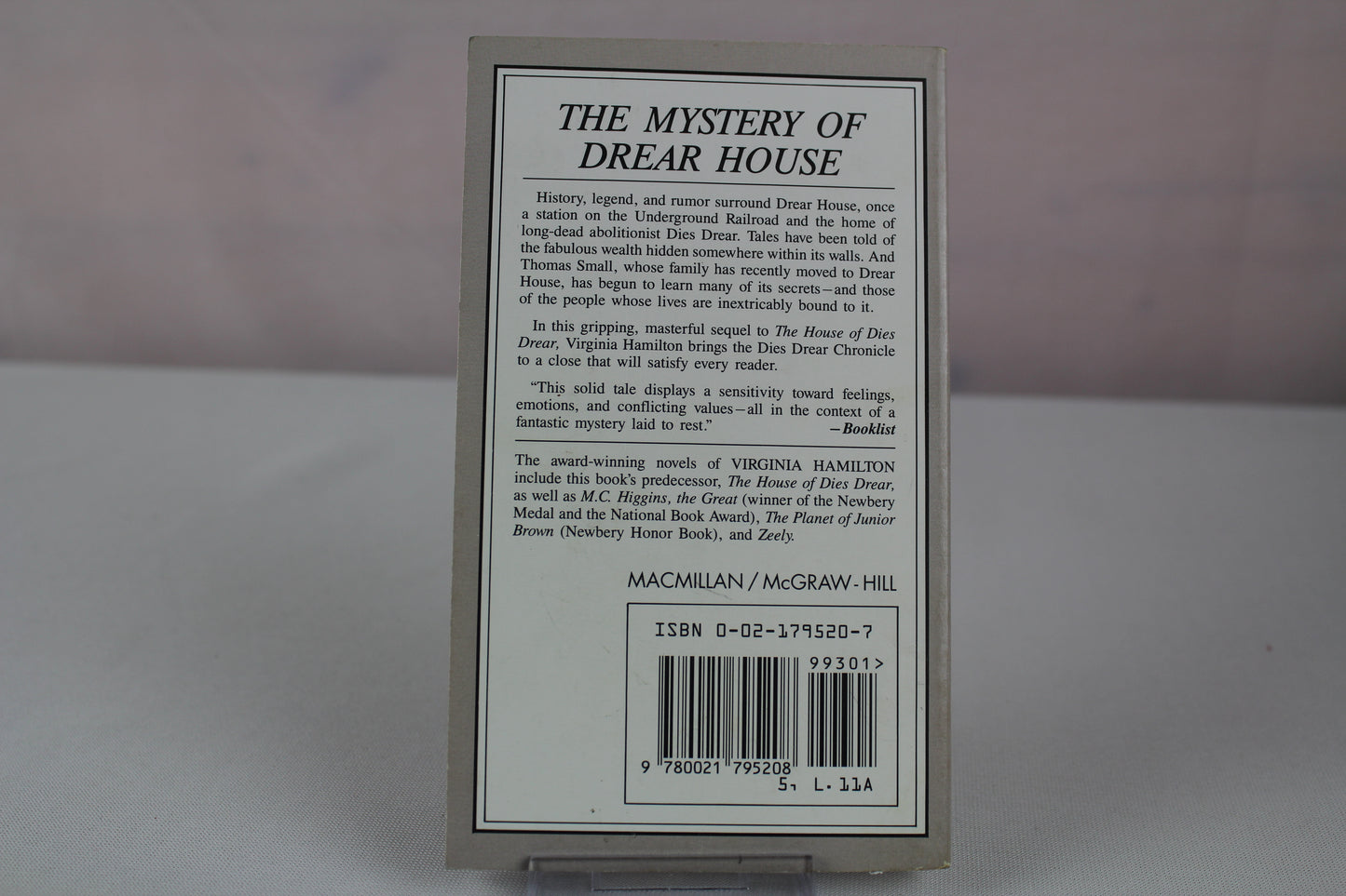The mystery of Drear House: The conclusion of the Dies Drear chronicle by Virginia Hamilton