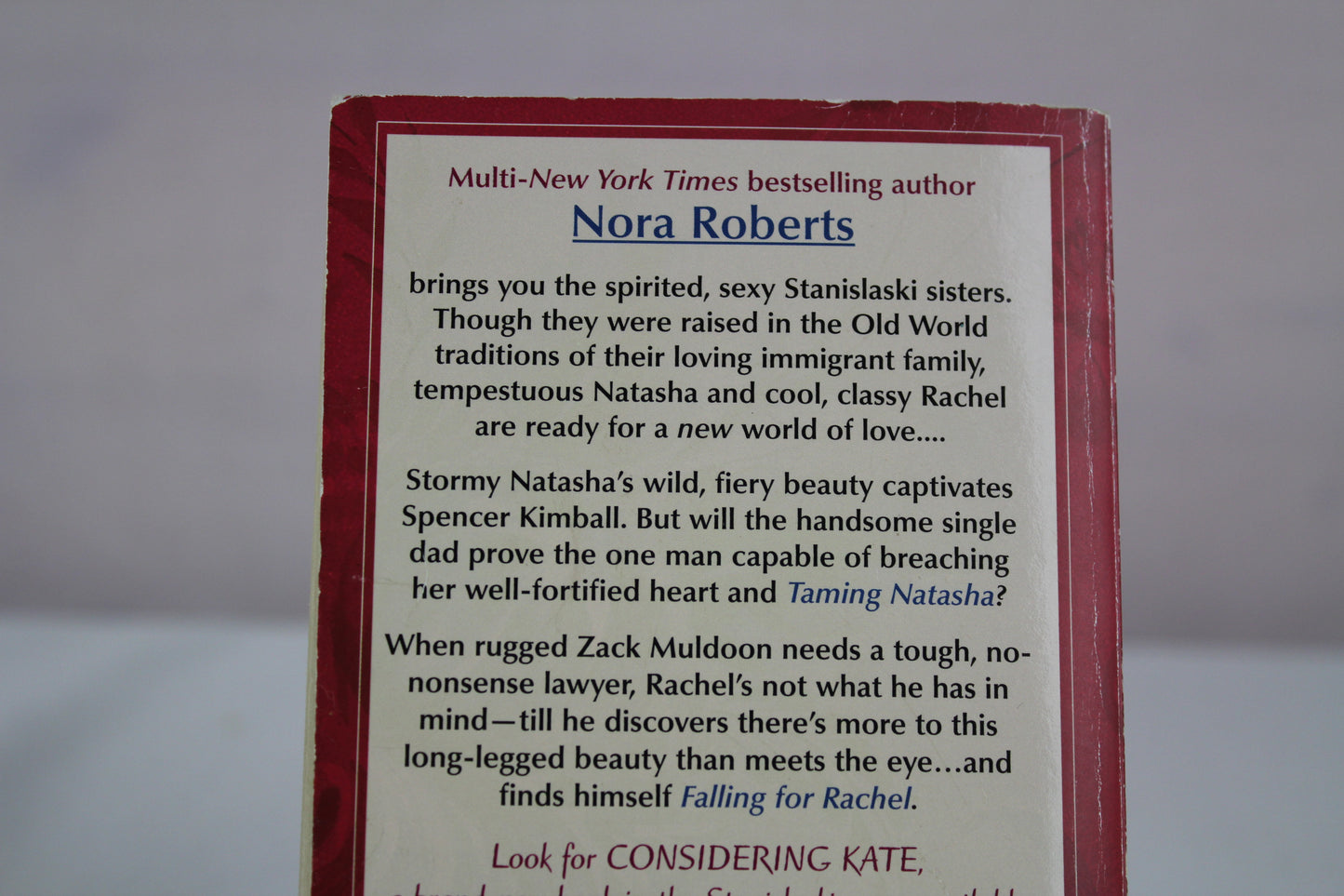The Stanislaski Sisters: Natasha and Rachel (Silhouette Romance 2-novel book: Taming Natasha, Falling For Rachel) by Nora Roberts