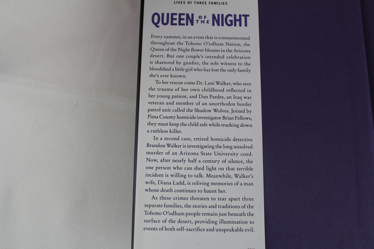 Queen of the Night: A Novel of Suspense (Walker Family Mysteries, 4) by J. A Jance