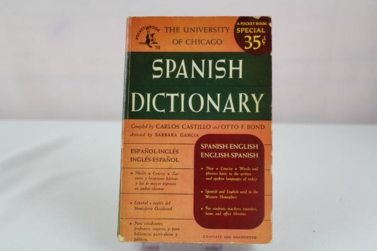 The University of Chicago Spanish - English English - Spanish Dictionary by Carlos Castillo