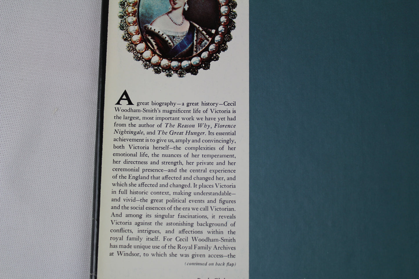 Queen Victoria: From Her Birth to the Death of Prince Consort by Cecil Woodham-Smith