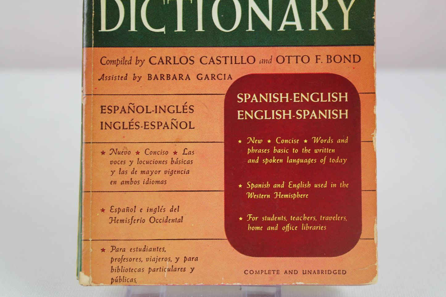 The University of Chicago Spanish - English English - Spanish Dictionary by Carlos Castillo