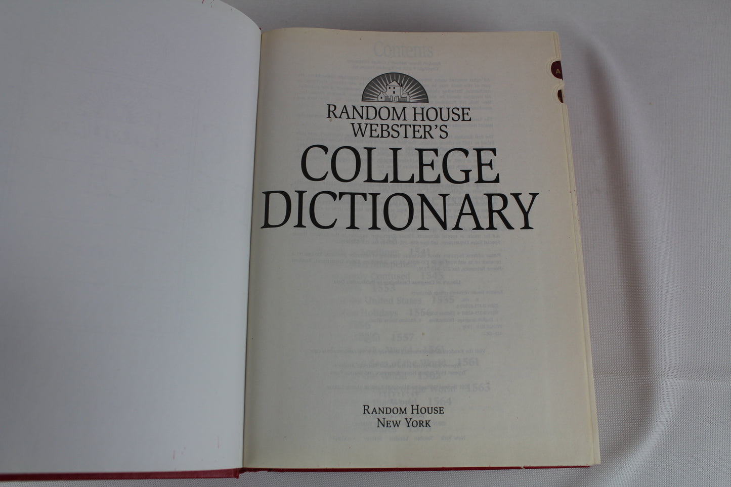 Random House Webster's College Dictionary by Random House