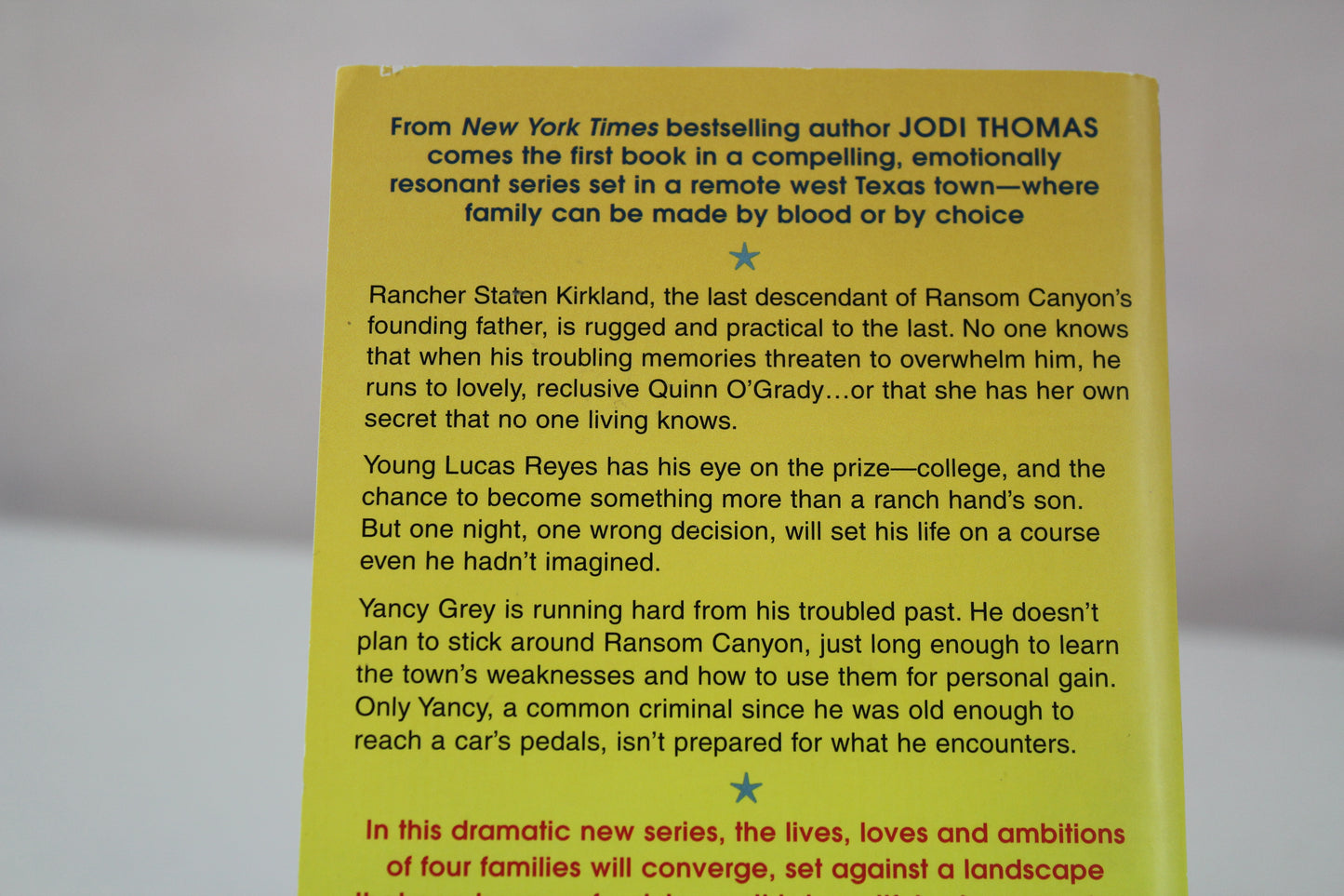 Ransom Canyon by Jodi Thomas