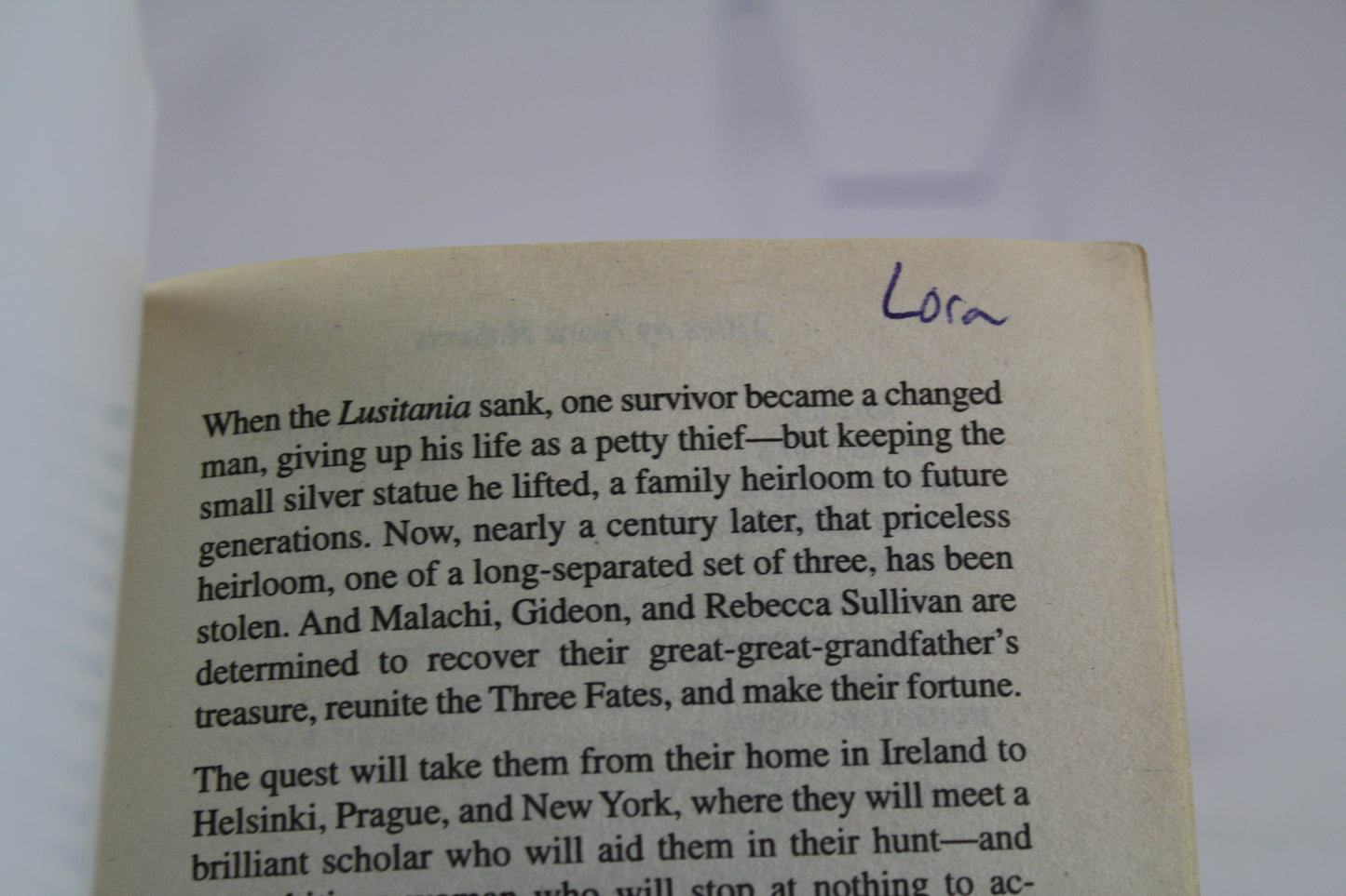 Three Fates by Nora Roberts