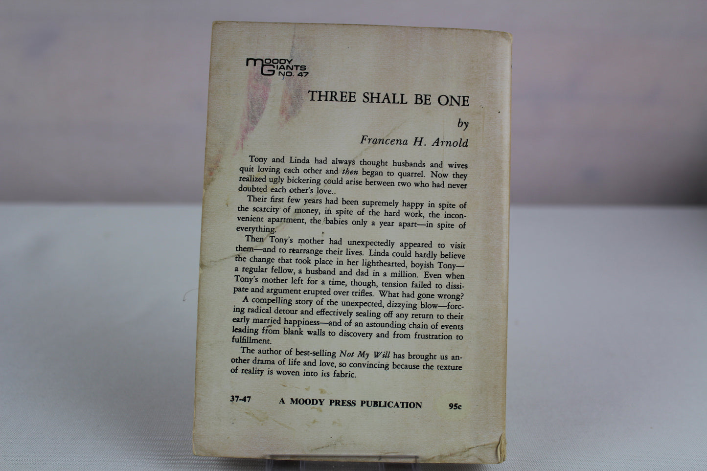 Three Shall Be One by Francena H. Arnold