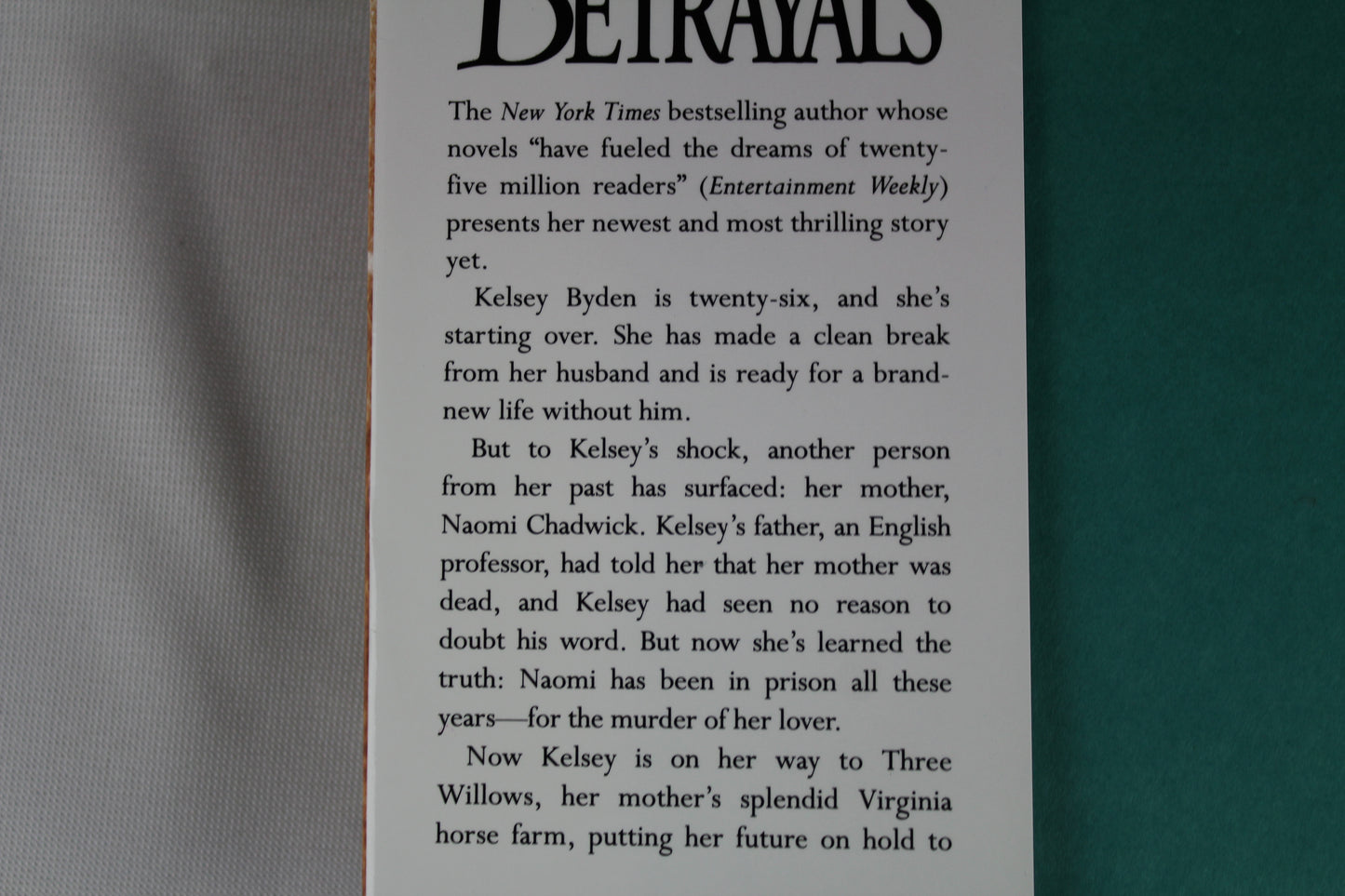 True Betrayals by Nora Roberts