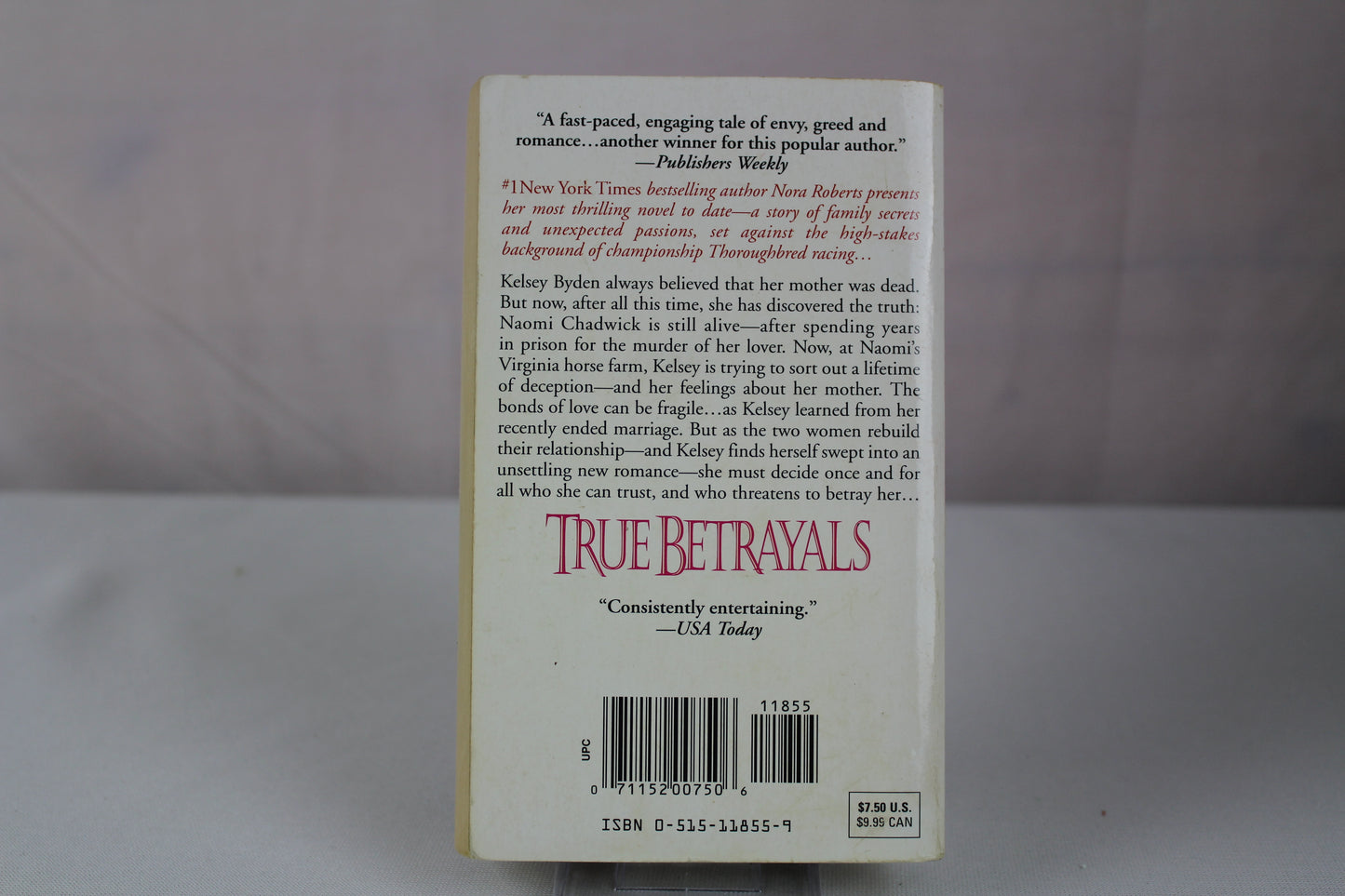 True Betrayals by Nora Roberts